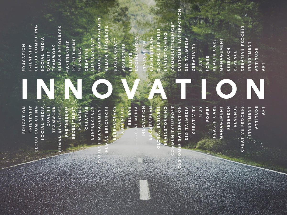 Innovation concept illustrating ABSOLUTE360's commitment to continuous product improvement and development.