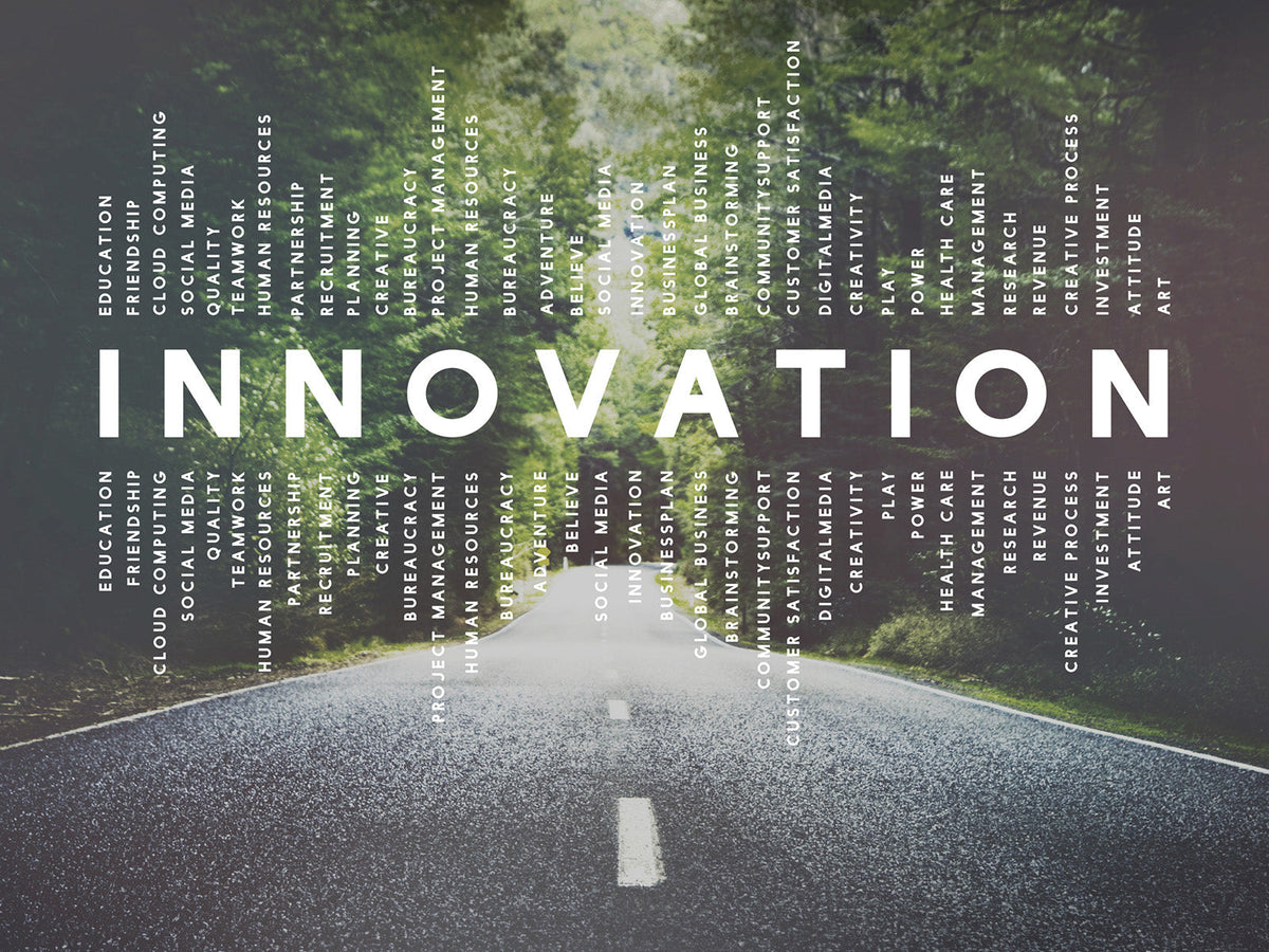 Innovation concept illustrating ABSOLUTE360's commitment to continuous product improvement and development.