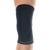 ABSOLUTE360 black knee support, front view on white background
