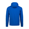ABSOLUTE360 Logo men's & women's pullover hoodie in cobalt blue, back view on white background