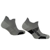ABSOLUTE360 grey low-cut running socks, product image on white background