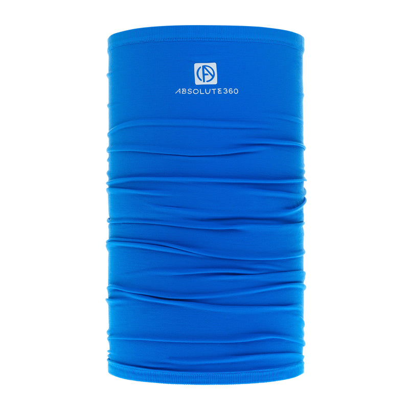 ABSOLUTE360 directoire blue multifunctional neck tube snood for running, sports, and outdoor use