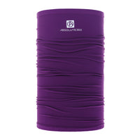 ABSOLUTE360 imperial purple multifunctional neck tube snood for running, sports, and outdoor use