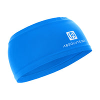 ABSOLUTE360 directoire blue wide running headband for sports and fitness
