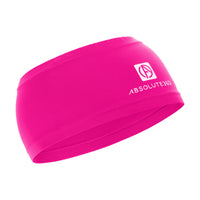 ABSOLUTE360 fuchsia purple wide running headband for sports and fitness