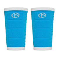 ABSOLUTE360 pair of turquoise wristbands with white accents, product image on white background