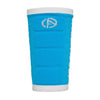 ABSOLUTE360 turquoise wristband with white accents, product image on white background