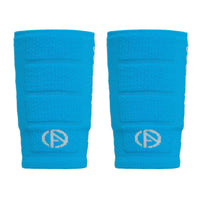 ABSOLUTE360 turquoise pair of wristbands with pocket, product image on white background