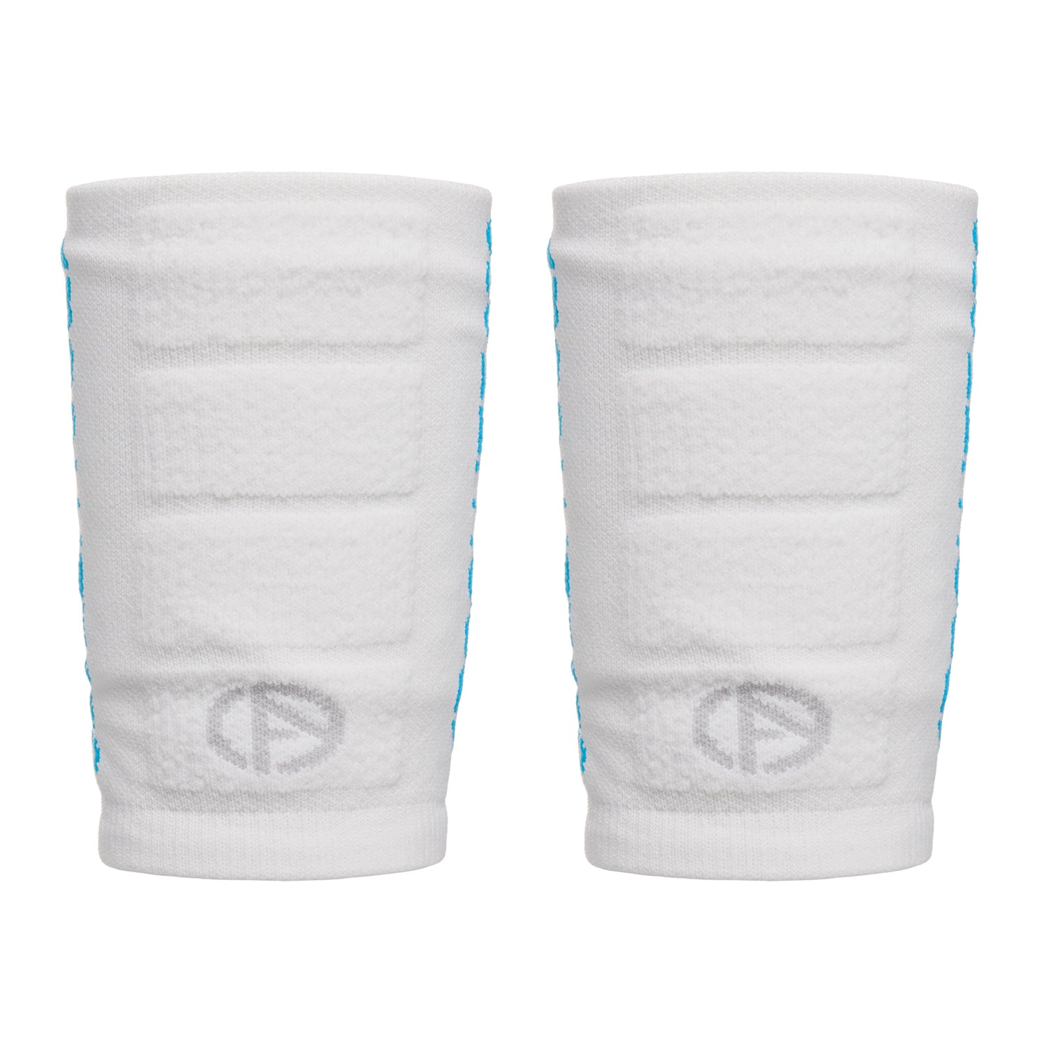 ABSOLUTE360 white pair of wristbands with pocket, product image on white background