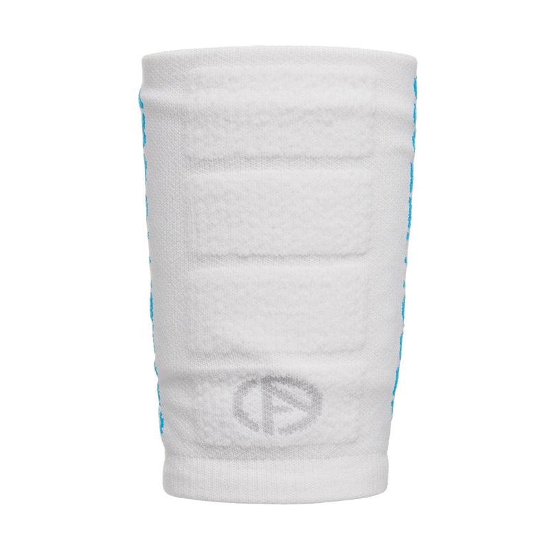 ABSOLUTE360 white wristband with pocket, product image on white background